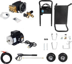 Canpump Electrojet CR5000: 2500 psi, 2.9 US gpm, 5 hp Electric Pressure Washer 240 V, Total Stop System
