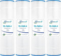 Swimming Pool Filter Replaces for C-7459, Filbur FC-6405, Filbur FC-0800, A0557900, R0554500, Aladdin 18504, APCC7352, 85 Sq.Ft Swimming Pool Filter Cartridge, 4 Pack