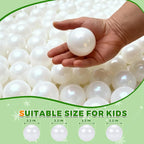 TRENDPLAY Plastic Balls for Ball Pits - Hollow Balls- Safe and Exciting Playtime - Perfect for Baby Pools, Birthday Party Decoration