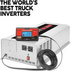 Tundra M Series - Truck Power Inverter - Modified Sine Wave 2500W / 12 Volts DC to 120 Volts AC - M2500