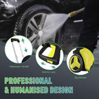 Pressure Washe Power Washer with Touch Screen 5000PSIIMAX Pressure Adjustable Cleaning Machine with Foam Cannon, 4 Quick Connect Nozzles, Inlet Hose & Filter for Cars/Fences/Driveways Cleaning