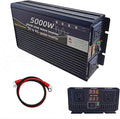 5000 Watt Power Inverter 12V DC to 220V AC Converter, RV Inverter, LED Display with 2 AC Outlets Dual Fans Radiating, for RV, Camp and Home, Electric Tool Pure Sine Wave Inverter (220V, 5000W 12V)