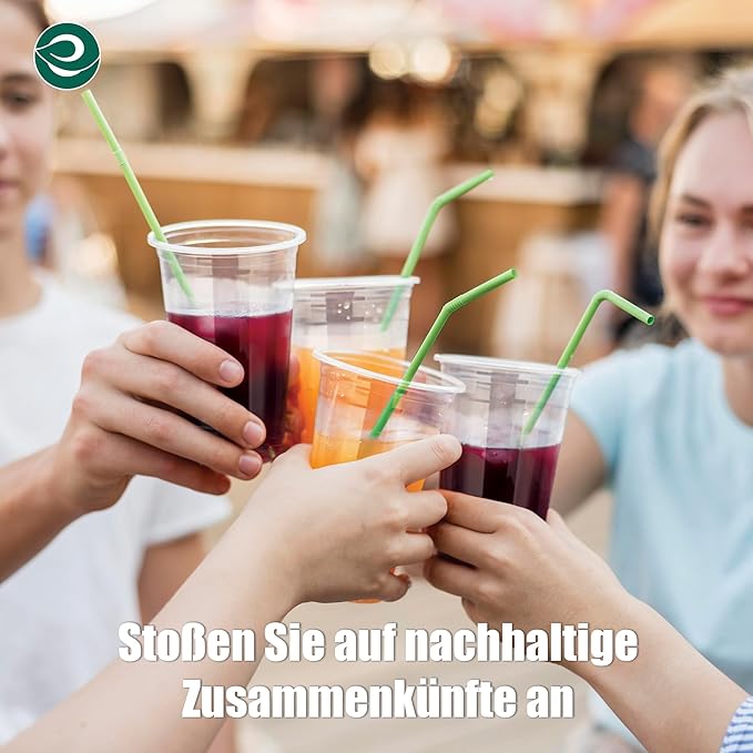ECO SOUL 100% Clear Compostable Party Cups | (1000 Count, 12 oz) | Disposable | Biodegradable | Plant Based Eco-friendly Alternative to Paper & Plastic Cups | For Weddings & Gatherings