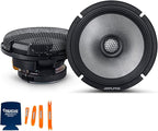 Alpine Two Pairs of R2-S65 Type R High-Resolution 6.5" Coaxial Speakers