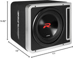 Alpine R2-SB12V Single Type R2 12-in Subwoofer in Vented Enclosure