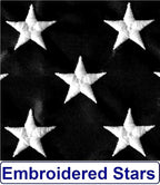 US Flag Factory 3x5 FT American Thin Blue Line Flag (Embroidered Stars, Sewn Stripes) for Police Officers - Blue Lives Matter Flag - 100% Made in America - Outdoor SolarMax Nylon