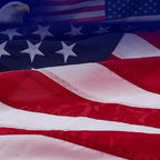 American Flag 3x5 FT, Premium Nylon Flags Ultra Durable Tear-Resistant and Weatherproof, Deluxe Embroidered Stars and Sewn Stripes, All Weather for Outdoor Use with Brass Grommets