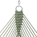 Original Pawleys Island Large Meadow DuraCord Rope Hammock – 13 ft. x 55 in., 2-Person, 450 lb Capacity, Oak Spreader Bar, Zinc-Plated Hardware, Handcrafted in The USA
