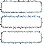 6 Inch Mini Chainsaw Chain Replacement for Saker 6 Inch Portable Electric Cordless Chainsaw,‎GJ15990-X36820 Chain Saw Blade,37 Drive Links 0.043" Gauge 1/4" LP Pitch (3 Pack)
