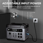 OUKITEL Portable Power Station 2048Wh, 2400W (5000W Surge), Pure Sine Wave AC Outlet, LiFePO4 Battery for Home Backup, Outdoors Camping