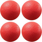 AppleRound 8.5-inch Dodgeball Playground Balls, Pack of 4 Balls with 1 Pump, Official Size for Dodge Ball, Handball, Camps and Schools