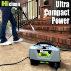 Electric Pressure Washer 1800 PSI - Portable Power Washer for Car Detailing, Patios, Fences and Outdoor Cleaning, Compact Design with Foam Cannon, Turbo and Fan Nozzles, ETL Certified