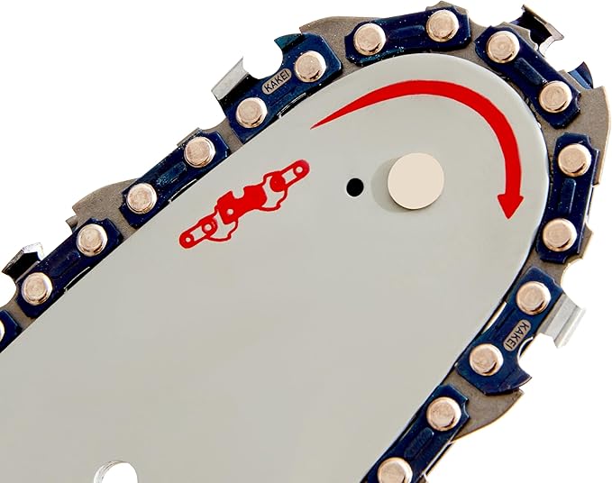 KAKEI 14 Inch Chainsaw Bar& Chain Combo - 3/8" LP Pitch, .050" Gauge, 52 Drive Links Fits Husqvarna 120, Echo CS-310, Ryobi RY3714& More (3 Chains+ 1 Bar)