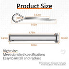 Replace 703063 1668344 1686806yp Fits Most Newer Snapper snowthrowers Shear pin Kit (12 Pack)