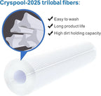 Cryspool® 07116 Filter Compatible with Jandy CL580, CV580, A0104100, R0357900, PJAN-145, C-7482, FC-0820, 145 Sq. Ft Pool Filter Cartridge, 4 Pack