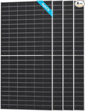 Renogy Solar Panels Bifacial 4Pcs 590 Watt N-Type Monocrystalline 12V 16BB Solar Panel, 25% High Efficiency Solar Module for RV Home Farm Shed Trailer Camper Marine Off-Grid System