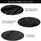 Grill Cover for Charbroil Medallion Series Vista 4 Burner Outdoor Kitchen Griddle, Waterproof Outdoor BBQ Grill Cover - 70 x 23 x 39 Inch