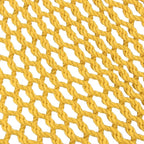 Lazy Daze Hammocks 10.5 FT Double 2 Person Caribbean Rope Hammock, Hand Woven Polyester Hammock with Spreader Bars, for Outside Outdoor Backyard Patio Poolside,450 LBS Capacity, Yellow