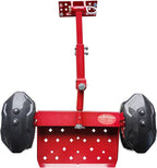 Wheels Lawn Mower Sulky for Lawn and Landscape Professionals,Mower Rear Bracket,Fender Design for Lawn and Landscape Professionals (Red)