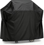 LBTING Grill Cover, 44-inch Heavy Duty 300D Oxford Waterproof Windproof UV Resistant BBQ Gas Grill Cover for Outdoor Barbecue Fit Most Brands Weber, Brinkmann, Char Broil, Holland