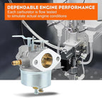 Hipa HMSK80 Carburetor for Tecumseh 632334A 632334 632111 Carb HM80 HM70 HMSK90 Snow Blower Fit for John Deere AM108405 Toro 824 824XL 828 Snow Blower Thrower MTD 8 HP Engine
