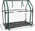 Gardzen Mini Greenhouse with Waterproof Base, Indoor/Outdoor Tabletop Greenhouse for Seed Starting, Plant Protection, Gardening & Winter Shelter, 36.2"(L) x18.9(W) x33.3(H)