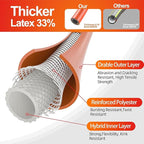SPECILITE Garden Water Hose 5 ft x 5/8 in with Female to Female Connector, Small Leader Hose for Hose Reel, Heavy Duty, Flexible & Lightweight, Water Pipe, Outdoor Water Hose Extension Adapter