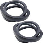 2-Pack 585416MA 585416 Auger Drive Belt for Murray Craftsman MTD Snow Blower, 1/2" x 38" Replacement Belt, Fits 754-0275 954-0275 954-0282 Ariens 07200021