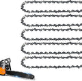 5 Pack 10 Inch Chainsaw Chain 3/8" LP Pitch .050" Gauge 40 Drive Links Replacement for Echo CS-271 CS280, Worx WG309, Sunjoe SWJ807E, Remington RM1035P, Craftsman S40