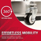 Simpson Cleaning Universal 16.5" Pressure Washer Surface Cleaner, Stainless Steel, for Gas and Electric, Cold Water, 1/4" Quick Connection, Max of 4000 PSI, 80625