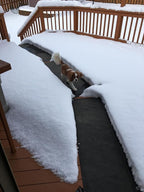 HeatTrak Heated Snow Melting Mat with Power Unit - Heated Outdoor Mats for Walkways - Electric Snow Melting Mats for Decks and Sidewalks - No-Slip Snow and Ice Melt Heated Sidewalk Mat (30” x 30")