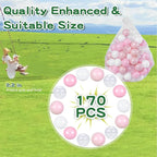 TRENDPLAY Plastic Balls for Ball Pits - Hollow Balls- Safe and Exciting Playtime - Perfect for Baby Pools, Birthday Party Decoration