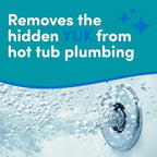Oh Yuk Healthy Hot Tub Cleaner, The Most Effective Hot Tub Cleaner for Indoor and Outdoor Hot Tubs and Spas - 16 Ounces