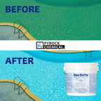 Pool Shock by Aqua Org Plus - 65% Granular Cal Hypo - Swimming Pool Shock for In-Ground, Above Ground, Spas & Hot Tubs - 25 Pound Pail