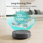 Lefant Robot Vacuums, 2200Pa Suction, 120 Min Runtime, WiFi/App/Alexa Control, Anti-Collision/Drop Sensor, Self-Charging Robotic Vacuum Cleaner, Slim, Q