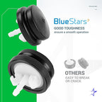 BlueStars 6 packs 66-7460 Primer Bulb - Compatible with Toro Lawn-Boy Replacement Stens 120-440 CCR-3650 CCR-1000 CCR-2000 FSL90-0071 Snowblower