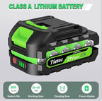 Tietoc Chainsaw 6 Inch Mini Electric Chainsaw Cordless Battery Powered, Hand Held Saw for Wood/Trees Trimming, Sawzall for Household and Garden, Stocking Stuffers Gift for Men Dad Husband Gadget 2025