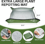 Succulent Tools Kit with Organizer Bag- 13Pcs Indoor Gardening Tools |Mini Succulent Hand Tools with Tote, Succulent Transplanting Supplies, Present for Gardeners Plant Care (Navyblue) ﻿