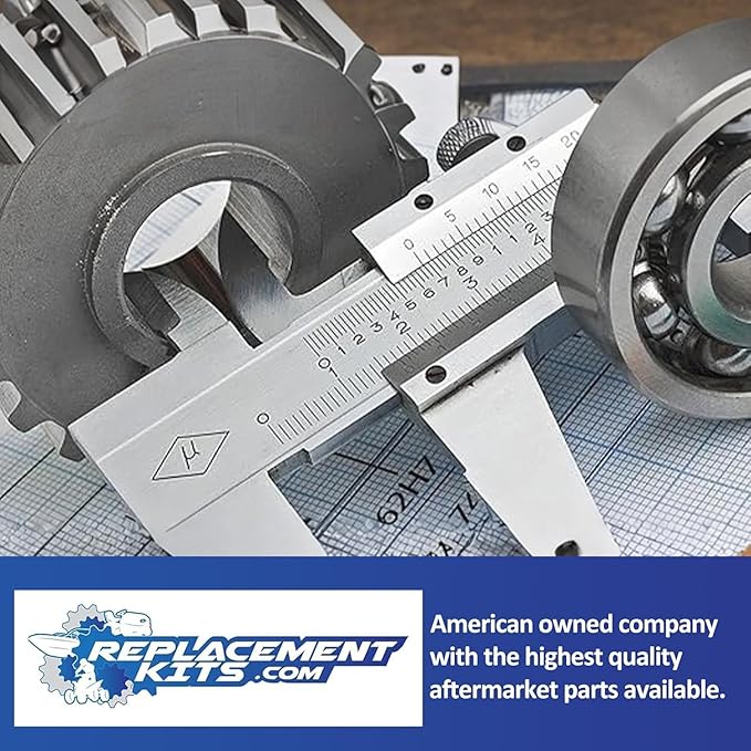 REPLACEMENTKITS.COM Brand Snow Blower Thrower Gearcase Axle & Input Shaft Seal Kit Compatible with Ariens SNO-Thro Some Models Replaces 05600001 & 05618800
