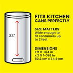 Glad ForceFlex Tall Kitchen Trash Bags, 13 Gallon, Gain Original, 140 Count (Package May Vary)