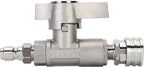 Ball Valve Pressure Washer, DN10 Ball Valve, 3/8" High Pressure Ball Valve for Power Washer Hose, 5000 PSI (3/8" Female BSP)