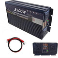 3500 Watt Power Inverter 12V DC to 110V AC Converter, RV Inverter, LED Display with 2 AC Outlets Dual Fans Radiating, for RV, Camp and Home, Electric Tool Pure Sine Wave Inverter (110V, 3500W 12V)