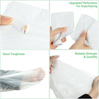 Small White Trash-Bags Bathroom 4 Gallon - Compostable Garbage Bags 4 Gallon 100 Count Biodegradable Unscented Little Waste Basket Kitchen Office Car Tiny Liners Bulk Strong Thick Inwaysin