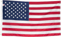 American Flag 3x5 Ft for Outside | Premium Heavy Duty TearProof Polyester US Flag | Longest Lasting High Wind Outdoor Flag with Embroidered Stars, Sewn Stripes, Brass Grommets | Fade Resistant