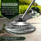 6 Inches Steel Wire Grass Trimmer Head, 2025 New Wire Trimmer Head Replacement for Electric Battery Powered Cordless String Trimmer（ 6 Blade (1)