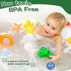TRENDPLAY Plastic Balls for Ball Pits - Hollow Balls- Safe and Exciting Playtime - Perfect for Baby Pools, Birthday Party Decoration