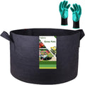 200 Gallon Large Raised Garden Bed Bag (50x24 inch) Big Garden Bag Sturdy Plant Grow Bag for Tomato,Potato Planter,Herb Veggies Planter Bag,Flower Bed,Yard Waste Bag,Lawn Debris Bag,Leaf Bag W/ Gloves