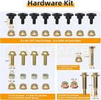 99-9313 Snow Blower Paddles with 133-5585 Scraper Blade Replaces Toro 99-9313 Kit, 55-9251, 88-0771, 108-4884 for Toro 210 R, 421 QE, 421 QR, 621 E, 621 QZE, 721 E, 721 R Snowthrowers