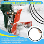 946-04230B Auger Cable for MTD Cub Cadet Craftsman Troy-Bilt Snow Blower, 47.5" Snowblower Auger Clutch Drive Cable Replaces 746-04230 946-04230A 746-04230B