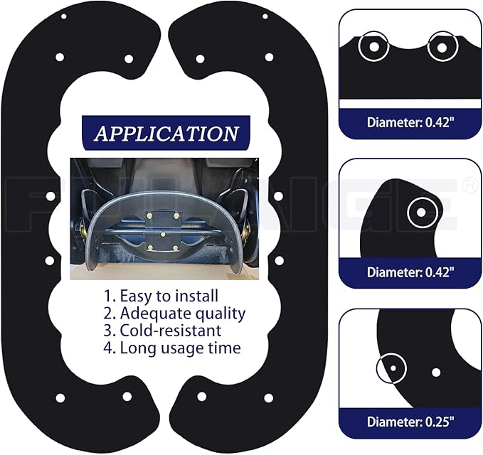 99-9313 Snow Blower Paddles with 55-8760 Scraper Replaces 99 9313, 88-0771, 125-1128, 55-9251, 55-9250 for Toro CCR 2000, CCR 2400, CCR 2450, CCR 2500, CCR 3000, CCR 3600, CCR3650 Snowthrowers